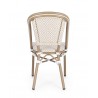 Bizzotto Krzesło Ogrodowe Silveira Beżowe
