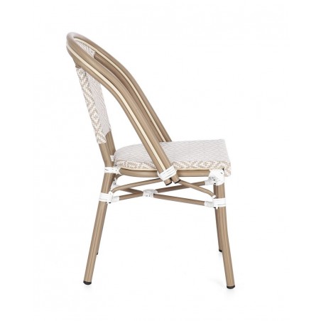 Bizzotto Krzesło Ogrodowe Silveira        Beżowe