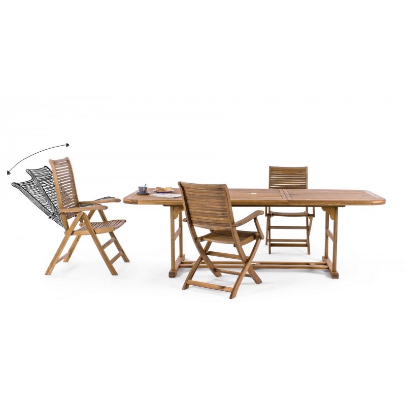 Bizzotto Krzesło Ogrodowe Noemi           Naturalne