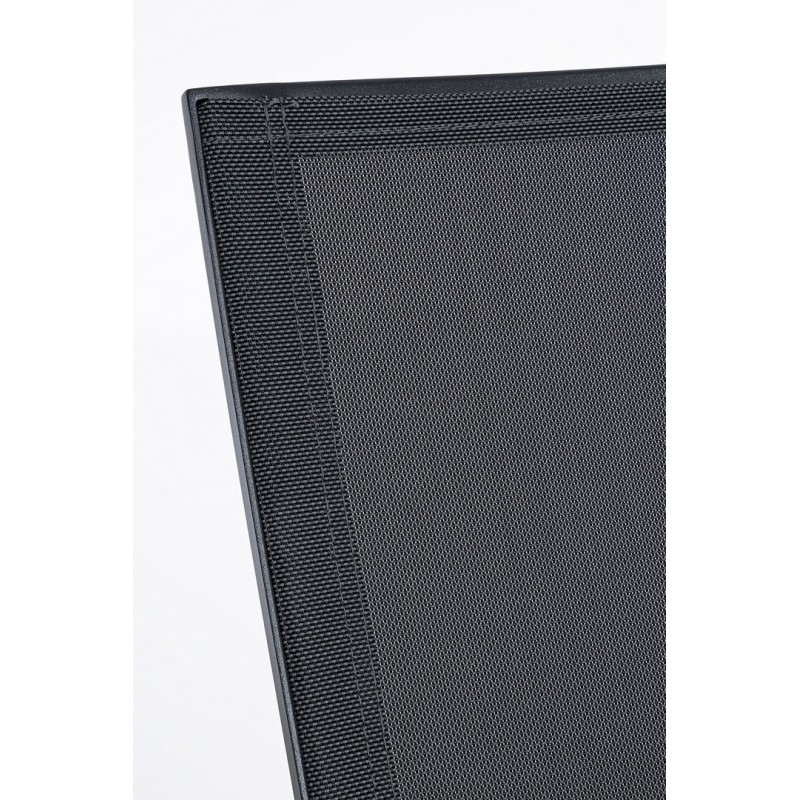 Bizzotto Krzesło Ogrodowe Krion Czarne