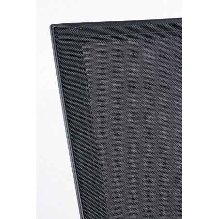 Bizzotto Krzesło Ogrodowe Krion Czarne