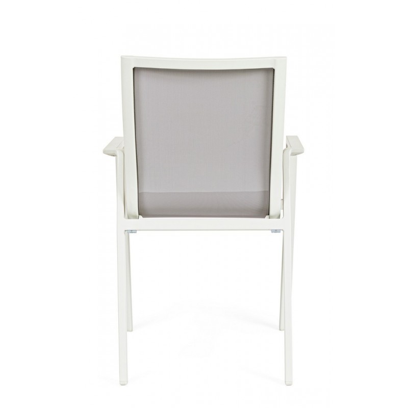 Bizzotto Krzesło Ogrodowe Krion Szare