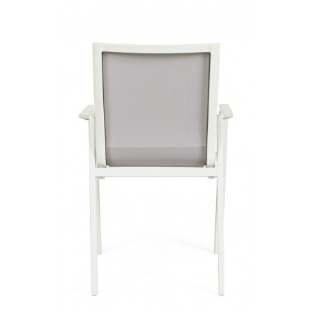 Bizzotto Krzesło Ogrodowe Krion Szare