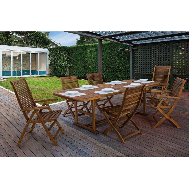 Bizzotto Krzesło Ogrodowe Składane Noemi  Naturalne