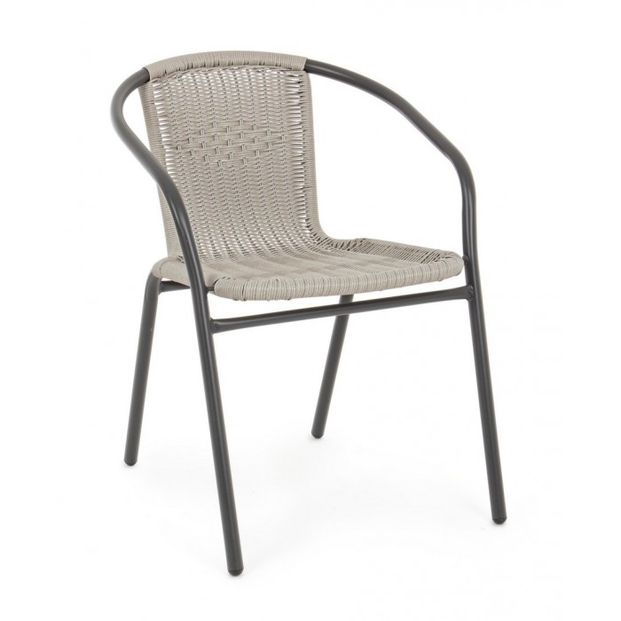 Bizzotto Krzesło Ogrodowe Ripley Beżowe