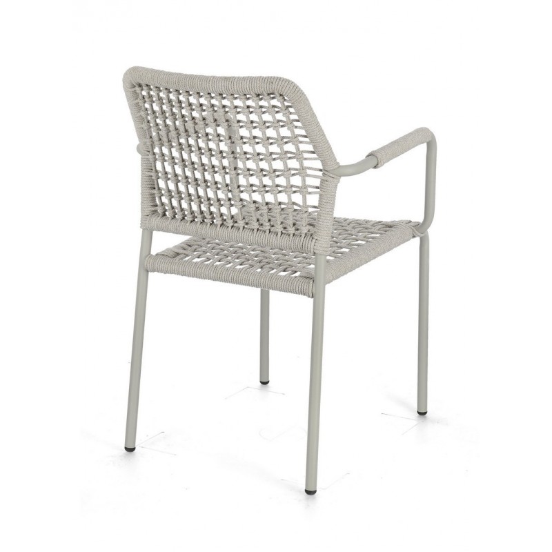 Bizzotto Krzesło Ogrodowe Rajada Szare