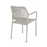 Bizzotto Krzesło Ogrodowe Rajada Szare