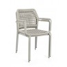 Bizzotto Krzesło Ogrodowe Rajada Szare