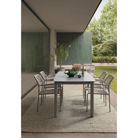 Bizzotto Krzesło Ogrodowe Rajada Szare