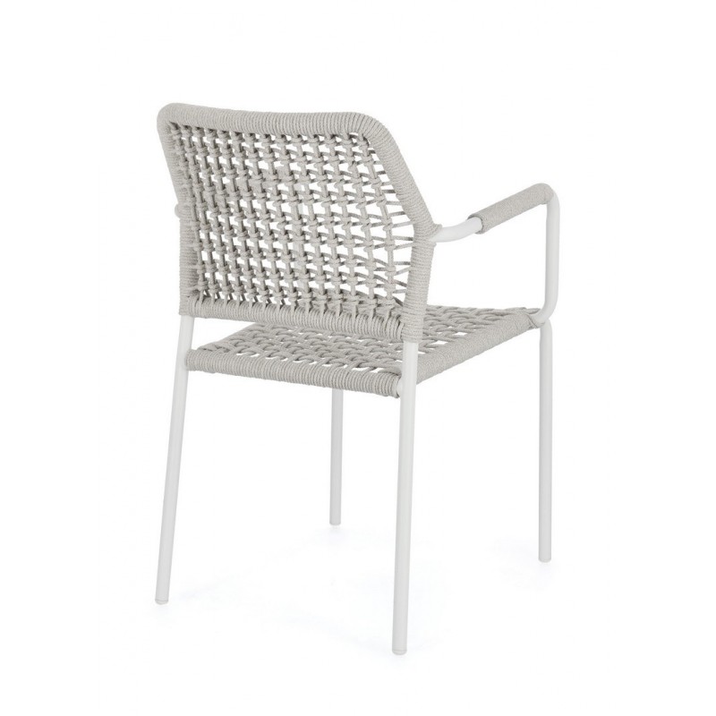 Bizzotto Krzesło Ogrodowe Rajada Białe