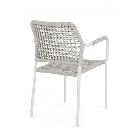 Bizzotto Krzesło Ogrodowe Rajada Białe