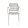 Bizzotto Krzesło Ogrodowe Rajada Białe