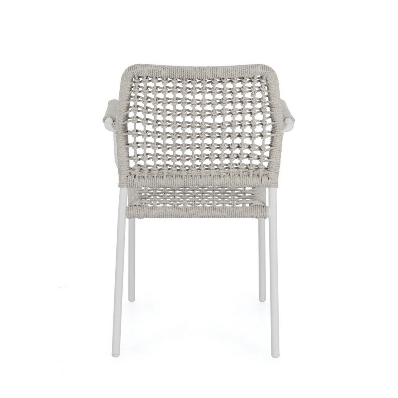 Bizzotto Krzesło Ogrodowe Rajada Białe