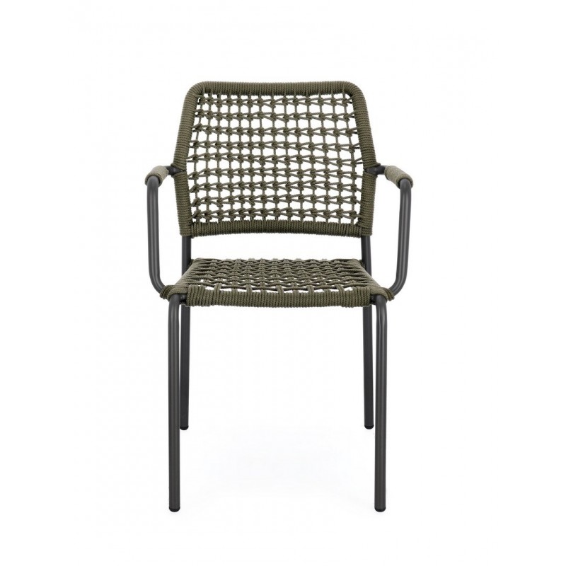 Bizzotto Krzesło Ogrodowe Rajada Zielone