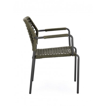 Bizzotto Krzesło Ogrodowe Rajada Zielone