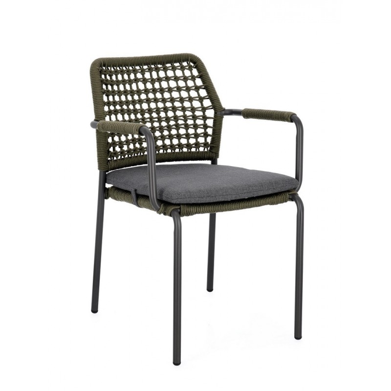 Bizzotto Krzesło Ogrodowe Rajada Zielone