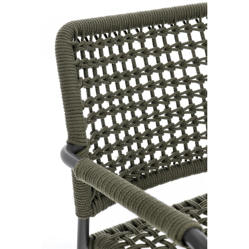 Bizzotto Krzesło Ogrodowe Rajada Zielone