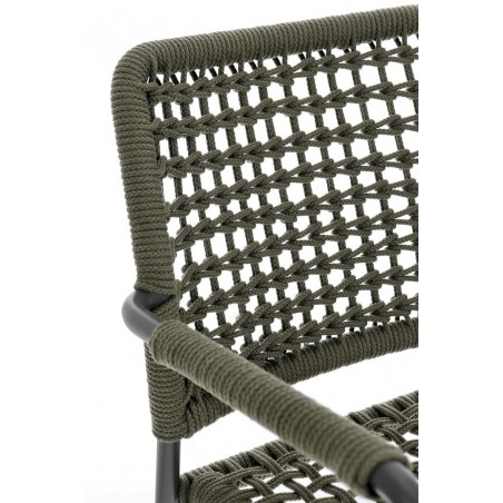 Bizzotto Krzesło Ogrodowe Rajada Zielone