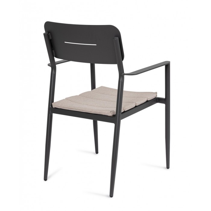 Bizzotto Krzesło Ogrodowe Nebula Czarne