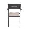 Bizzotto Krzesło Ogrodowe Nebula Czarne