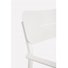 Bizzotto Krzesło Ogrodowe Nebula Białe