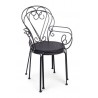 Bizzotto Krzesło Ogrodowe Etienne Czarne