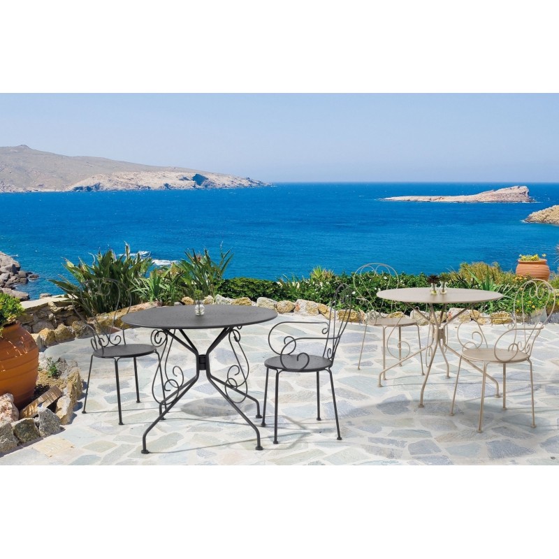 Bizzotto Krzesło Ogrodowe Etienne Czarne