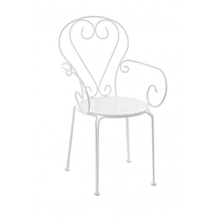 Bizzotto Krzesło Ogrodowe Etienne Białe