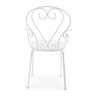 Bizzotto Krzesło Ogrodowe Etienne Białe