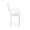 Bizzotto Krzesło Ogrodowe Etienne Białe