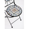 Bizzotto Krzesło Ogrodowe Składane Mykonos Czarne