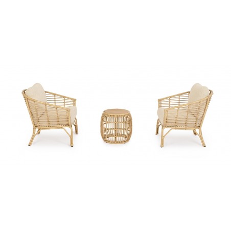 Bizzotto Stolik Ogrodowy Mabel Naturalny