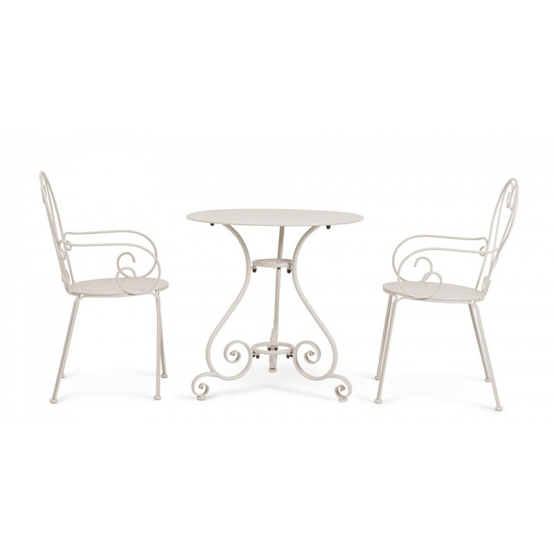 Bizzotto Stolik Ogrodowy Etienne Beżowy