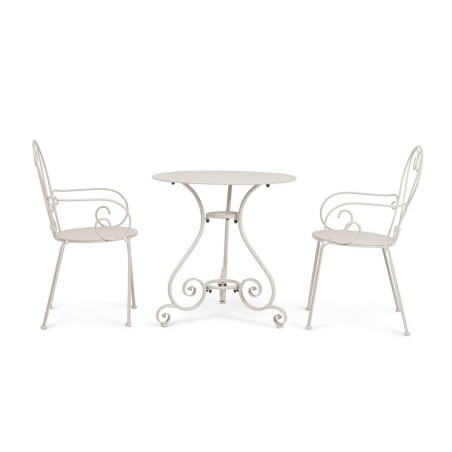 Bizzotto Stolik Ogrodowy Etienne Beżowy