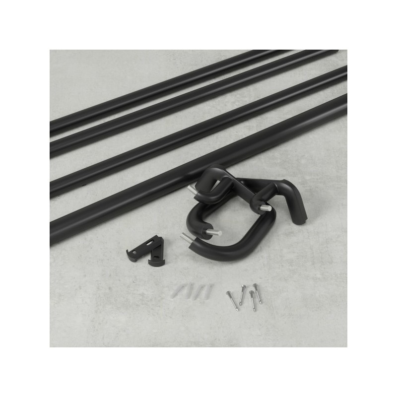 Umbra Karnisz Twilight Double 168 - 365   Cm Czarny Mat