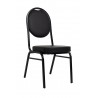 Krzesło Bankietowe / Konferencyjne Hebe Czarne
