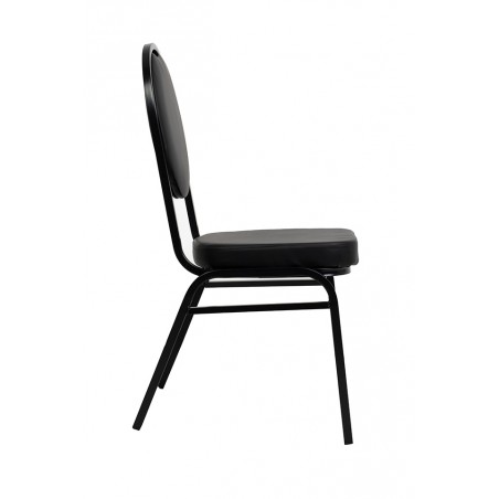 Krzesło Bankietowe / Konferencyjne Hebe   Czarne