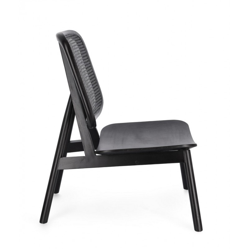 Bizzotto Fotel Yves Czarny