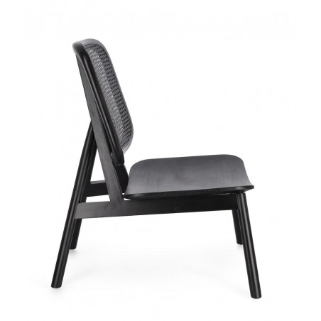Bizzotto Fotel Yves Czarny