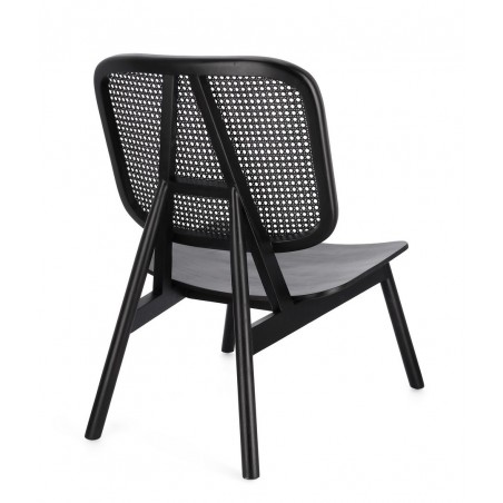 Bizzotto Fotel Yves Czarny