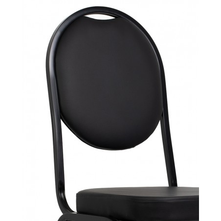 Krzesło Bankietowe / Konferencyjne Hebe   Czarne
