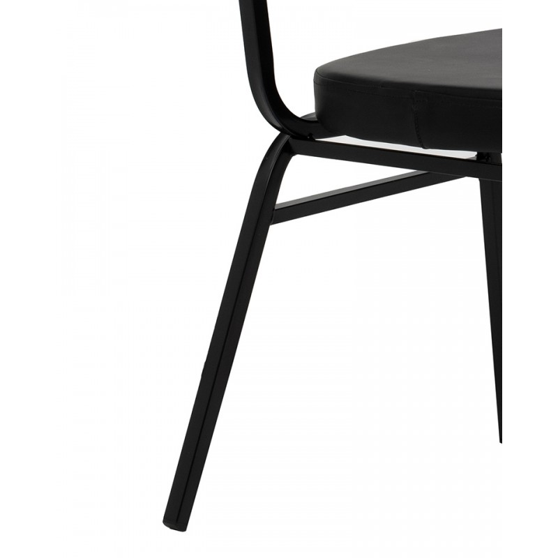 Krzesło Bankietowe / Konferencyjne Hebe   Czarne