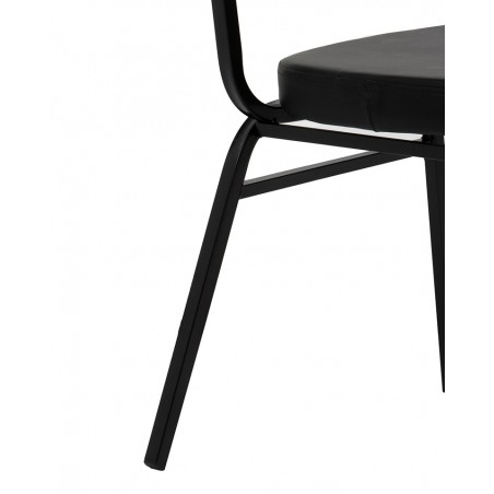Krzesło Bankietowe / Konferencyjne Hebe   Czarne
