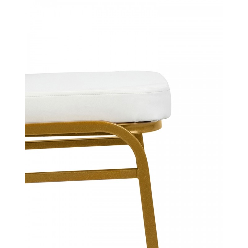 Krzesło Bankietowe / Konferencyjne        Hestia Białe / Złote