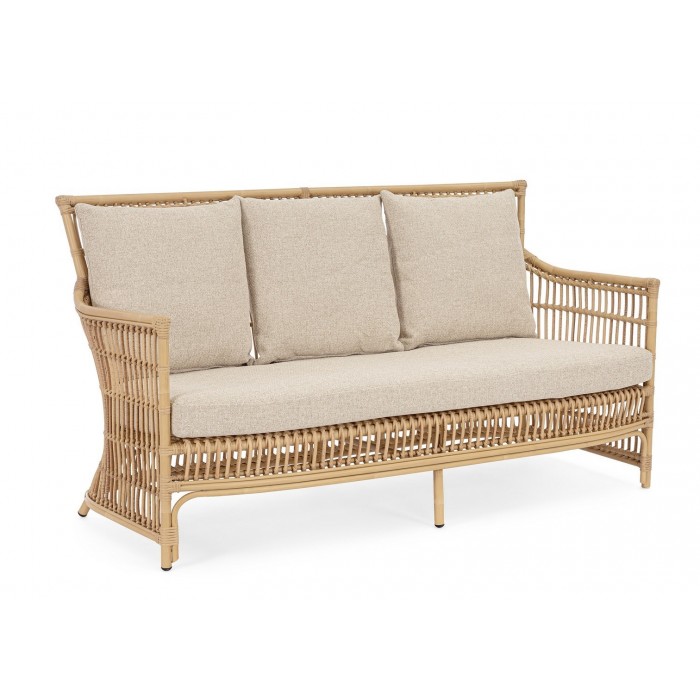 Bizzotto Sofa 3-Osobowa Ogrodowa Adelma   Naturalna