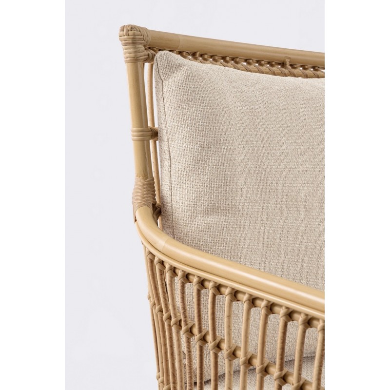 Bizzotto Sofa 3-Osobowa Ogrodowa Adelma   Naturalna