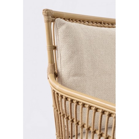 Bizzotto Sofa 3-Osobowa Ogrodowa Adelma   Naturalna