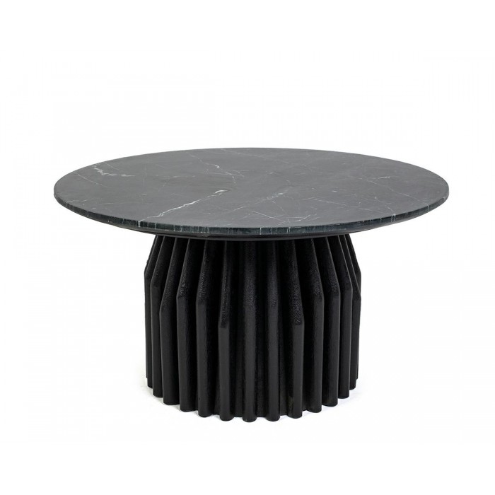 Mamaison Stolik Kawowy Levante Czarny     Marmur / Drewno