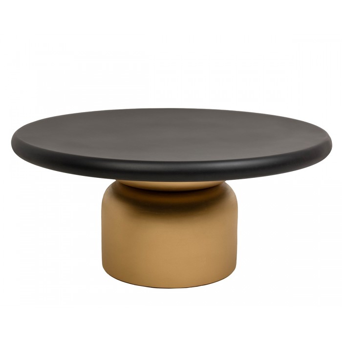 Mamaison Stolik Kawowy Leonardo Złoty /   Czarny