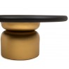 Mamaison Stolik Kawowy Leonardo Złoty /   Czarny